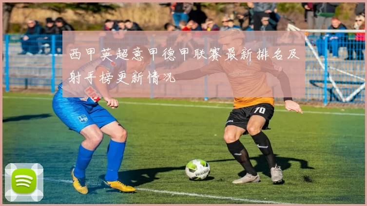 西甲英超意甲德甲联赛最新排名及射手榜更新情况